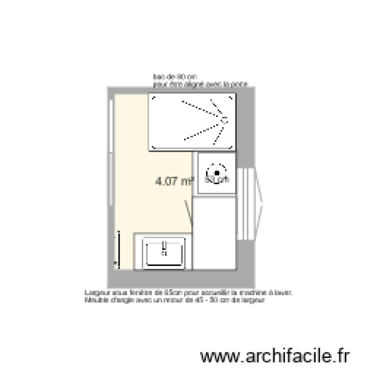 SDB. Plan de 0 pièce et 0 m2