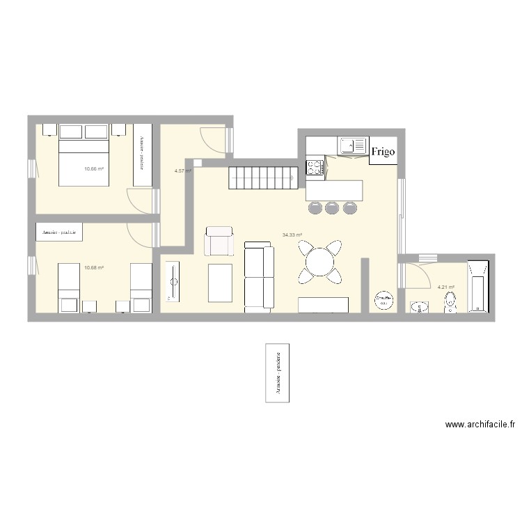 T3 R2 Jonquières. Plan de 0 pièce et 0 m2