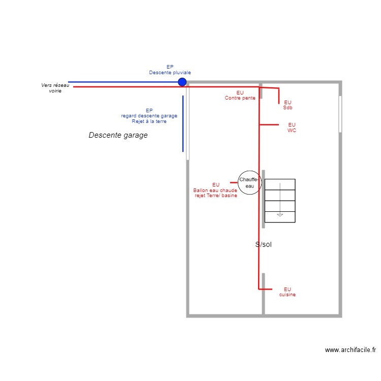 pachot ss. Plan de 0 pièce et 0 m2