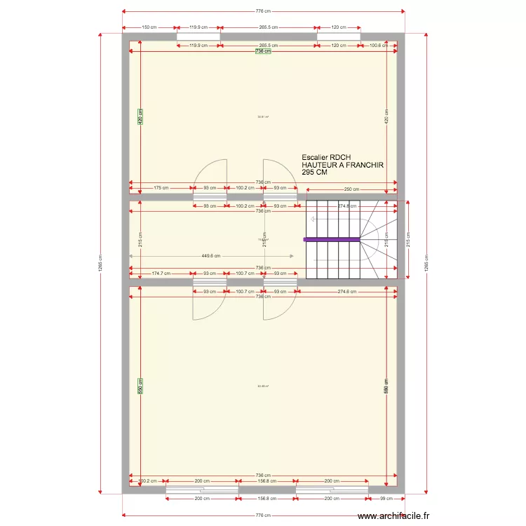 1ER ETAGE LOT B  31 10 2019. Plan de 