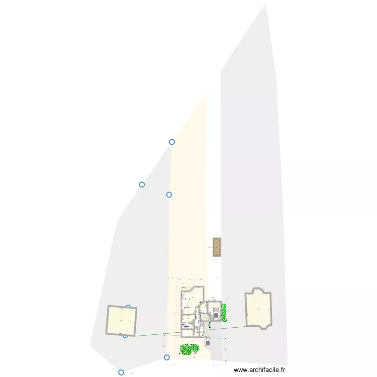 Marmoutier Etage T V150m2 plain pied . Plan de 
