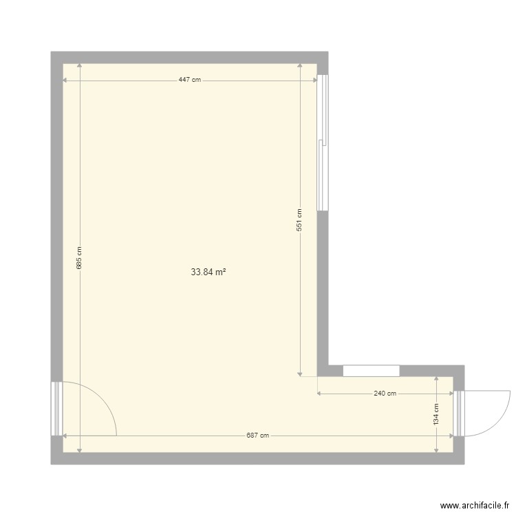 M Metz. Plan de 0 pièce et 0 m2