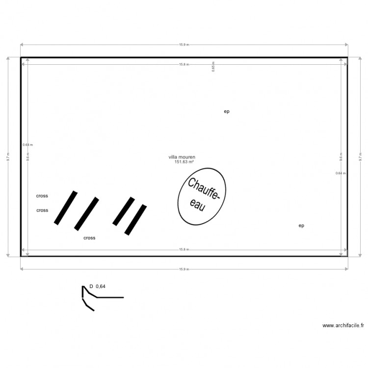 villa mouren   . Plan de 0 pièce et 0 m2