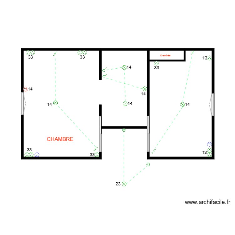 Etage Tcg. Plan de 0 pièce et 0 m2 Etage Tcg. Plan de 0 pièce et 0 m2