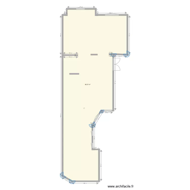 366 Vaugirard. Plan de 