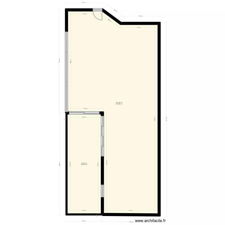 B92C5S existant. Plan de 