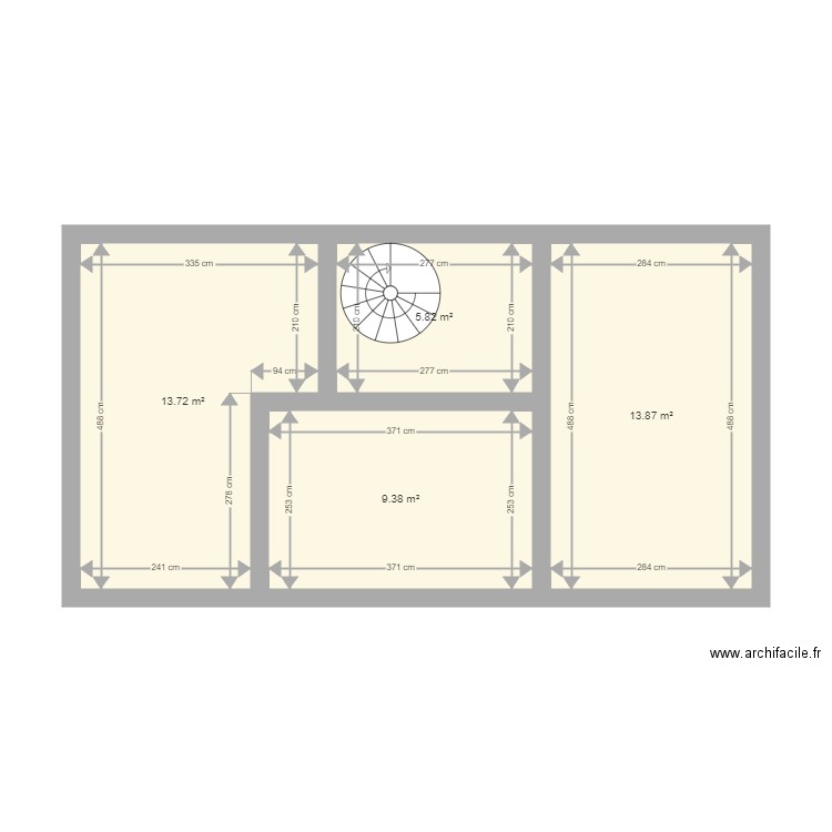 24moulin future 1 er étage. Plan de 0 pièce et 0 m2