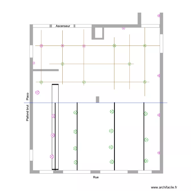 réception plafond brut 2. Plan de réception plafond brut 2. Plan de