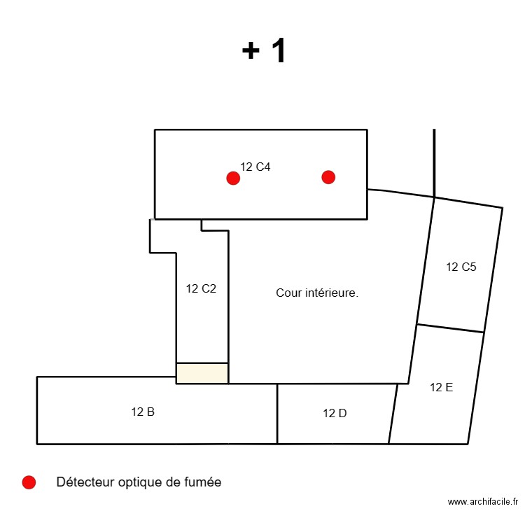 12 C4. Plan de 0 pièce et 0 m2