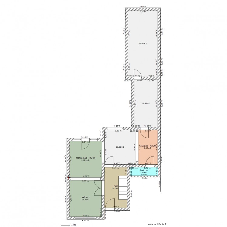 rez - extension. Plan de 0 pièce et 0 m2