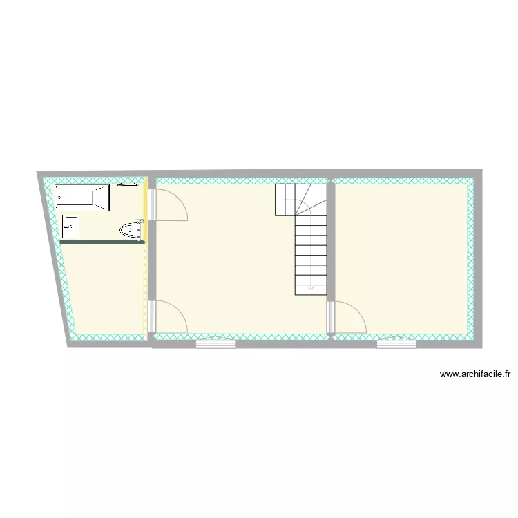 l&eacute;o maison. Plan de 