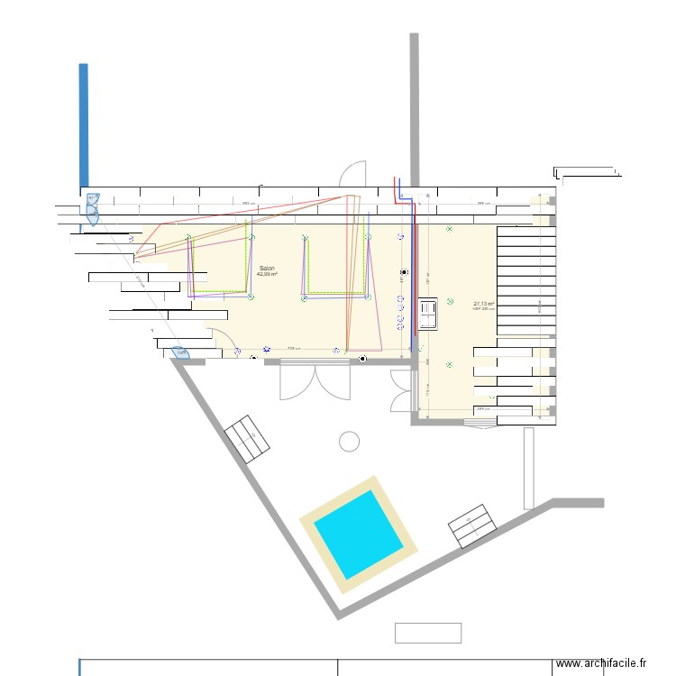 extension 6 sept 21 cotations 6 carrelage. Plan de 0 pièce et 0 m2