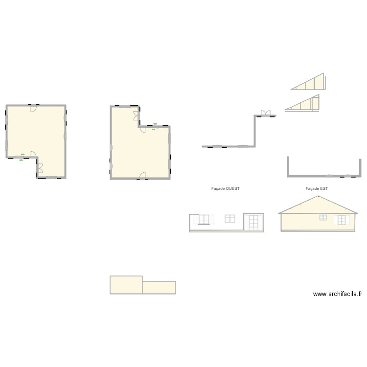 33 mimosas. Plan de 0 pièce et 0 m2