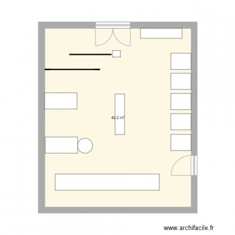 Réimplantation ROUEN Après. Plan de 0 pièce et 0 m2