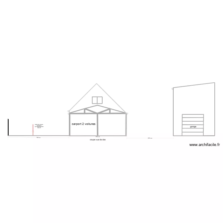 GARAGECOUPEdos. Plan de 