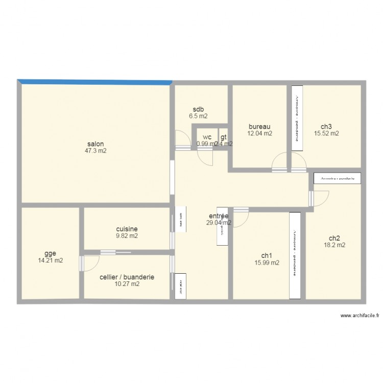 plan maison 2. Plan de 0 pièce et 0 m2