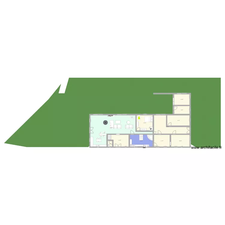 Maison Castel. Plan de Maison Castel. Plan de