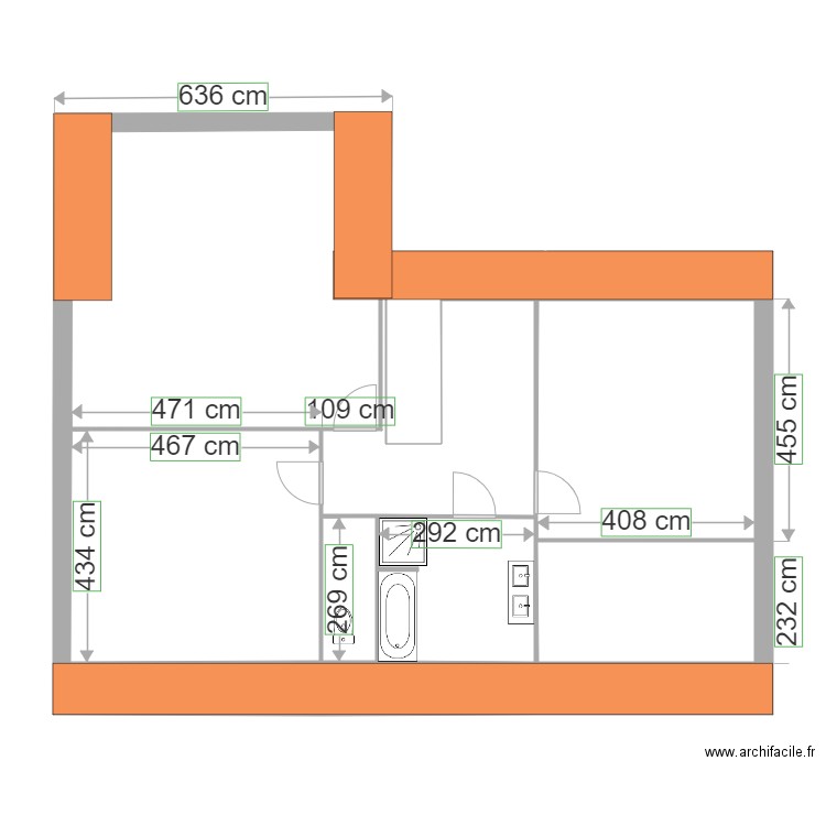 pernel. Plan de 0 pièce et 0 m2