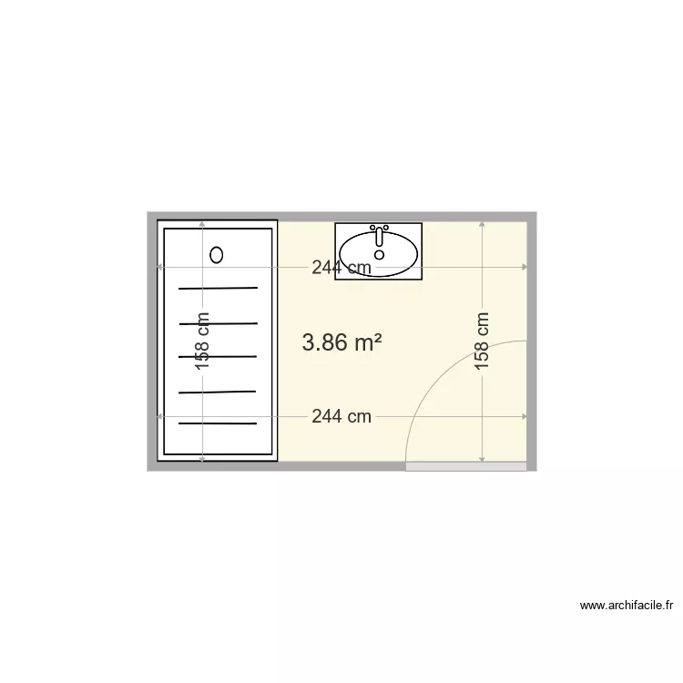 LEBLANC MONIQUE . Plan de 