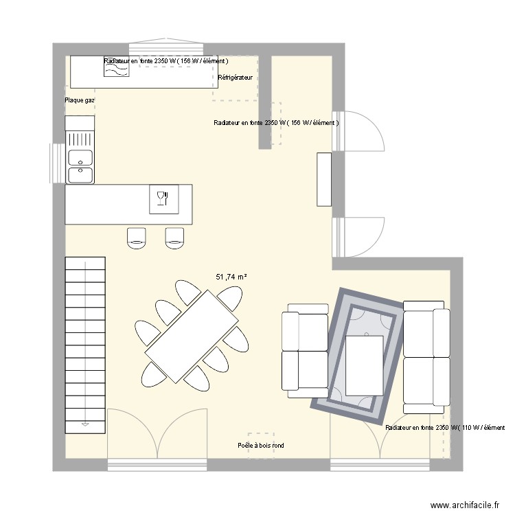 abc. Plan de 0 pièce et 0 m2