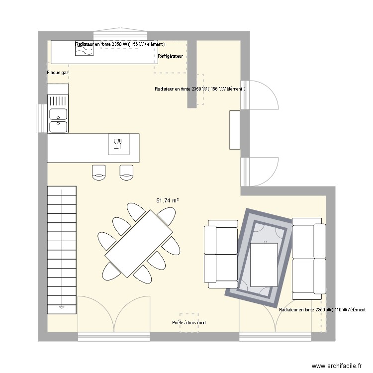 abc. Plan de 0 pièce et 0 m2