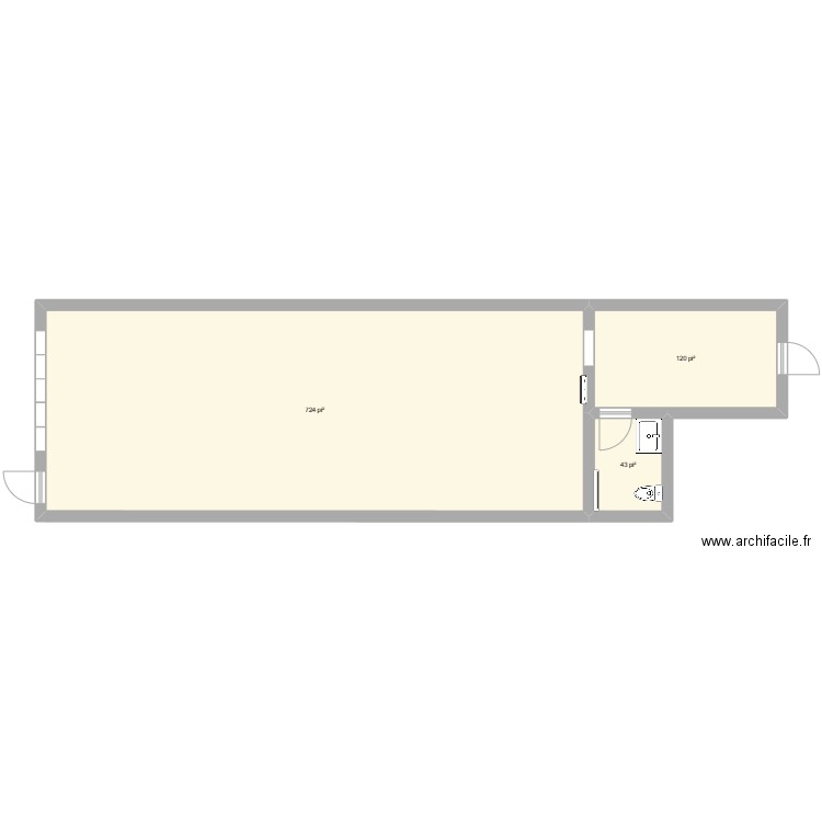 Le Pot Vert. Plan de 0 pièce et 0 m2