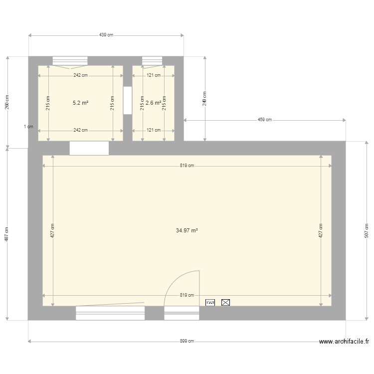 Gite rez. Plan de 0 pièce et 0 m2