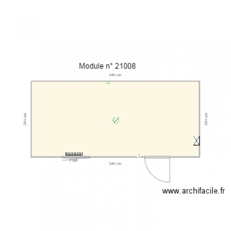 Module 21008. Plan de 0 pièce et 0 m2