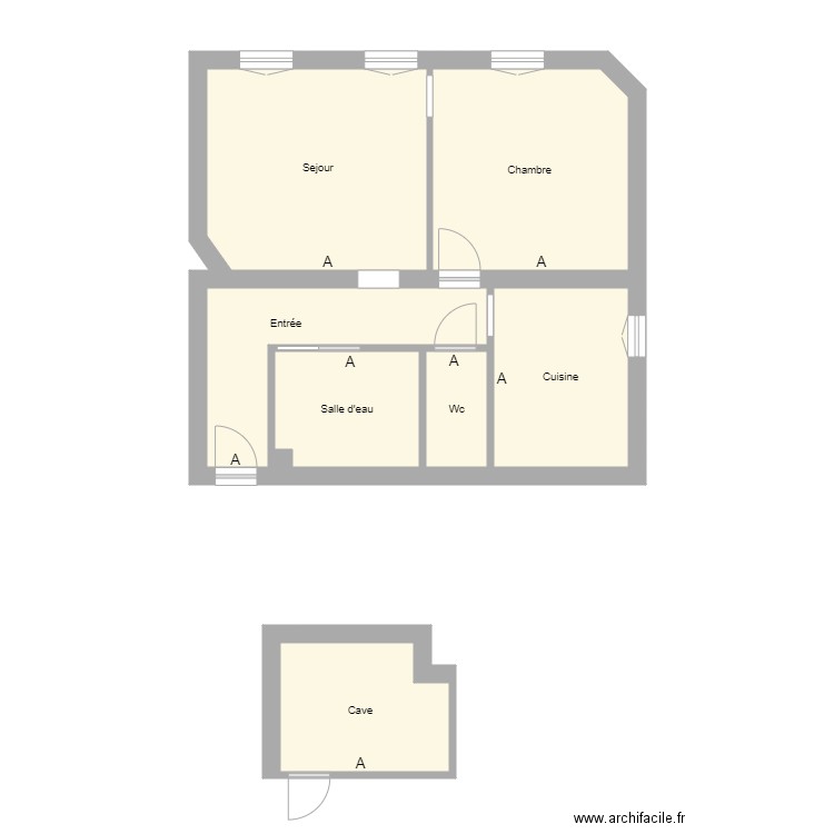 780807557-HOUILLES-ROYANT-CROQUIS-P. Plan de 0 pièce et 0 m2