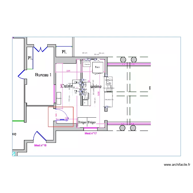Tennis Country Club Attentes. Plan de 