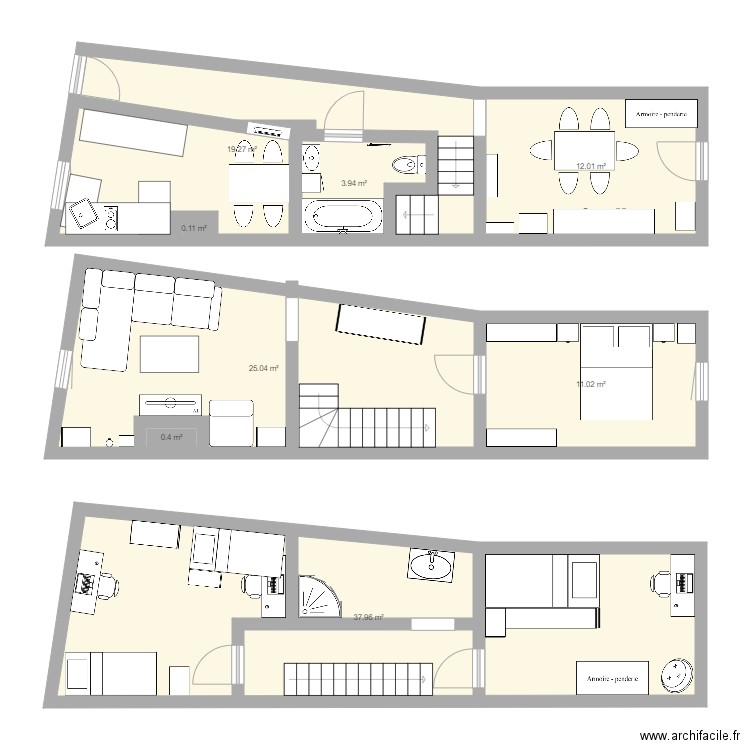 Saint avold 1. Plan de 0 pièce et 0 m2