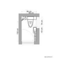 Plan WC renové