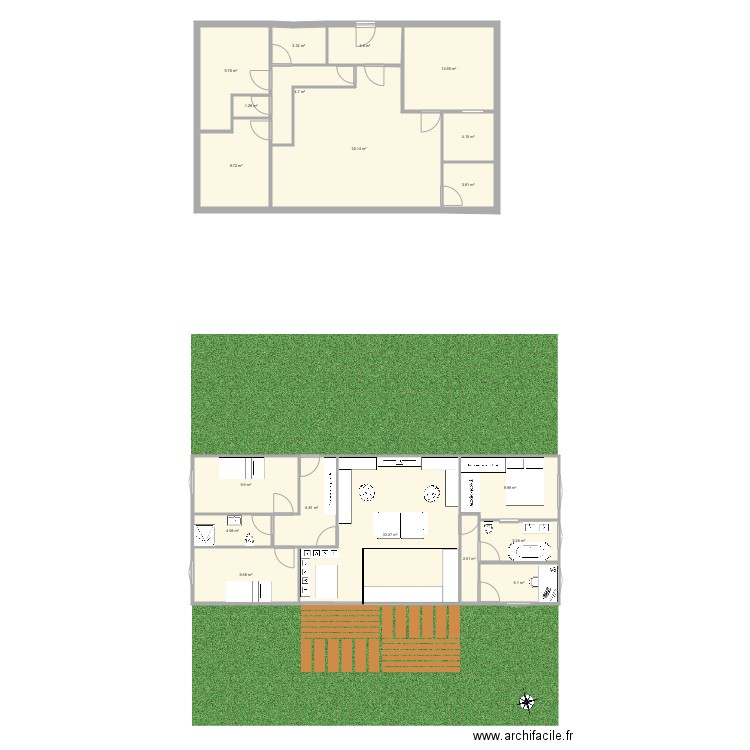 plan maison 3. Plan de 0 pièce et 0 m2