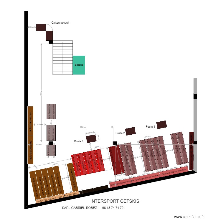 GETSKI BIS. Plan de 0 pièce et 0 m2