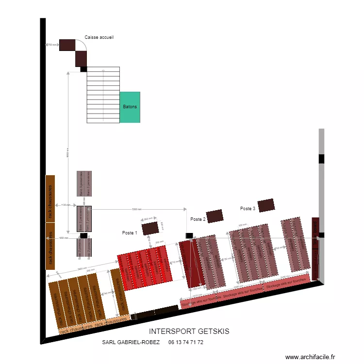GETSKI BIS. Plan de 