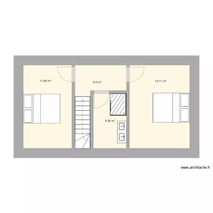 Gite 2 - R1. Plan de Gite 2 - R1. Plan de