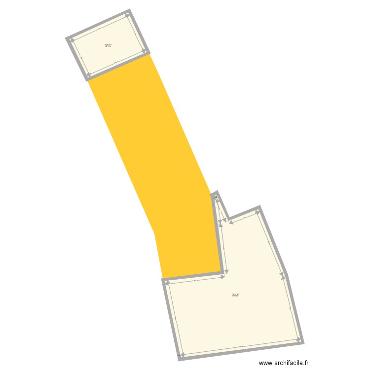 Terrain origine 1. Plan de 0 pièce et 0 m2