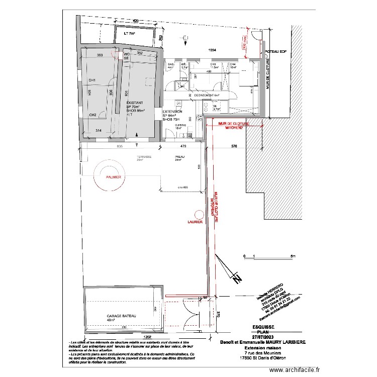 Meunier 4. Plan de 0 pièce et 0 m2