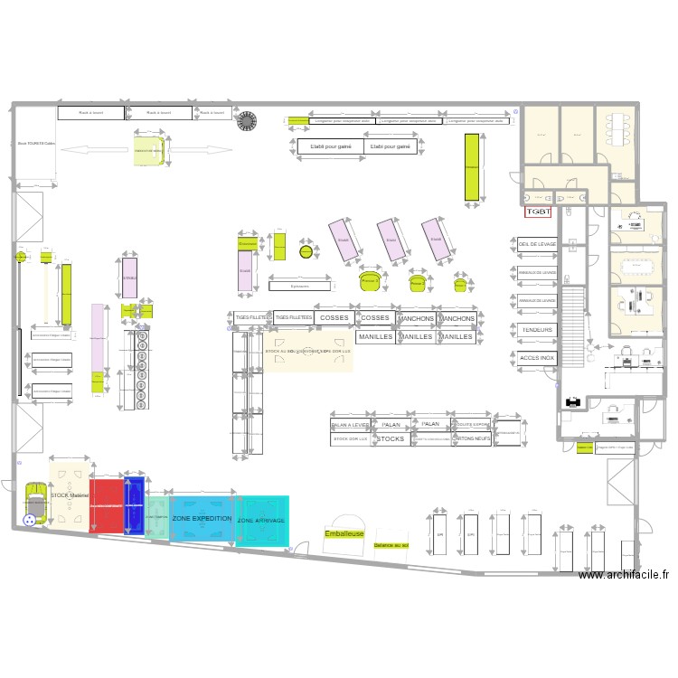 CDOR Bertrange. Plan de 0 pièce et 0 m2