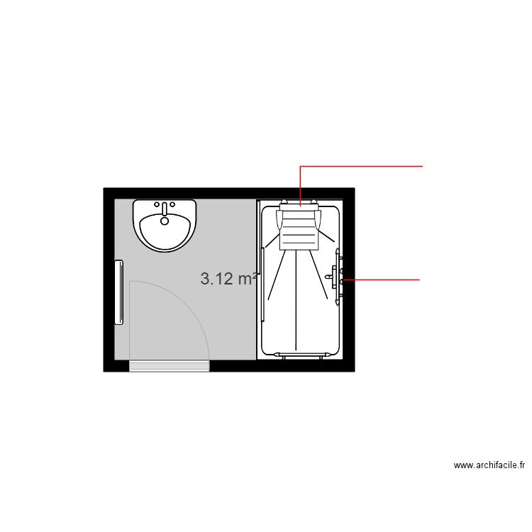 RIOU. Plan de 0 pièce et 0 m2