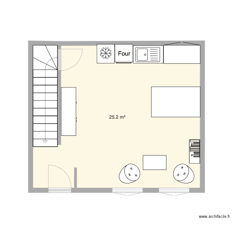Maison Cours du noir lévrier. Plan de 0 pièce et 0 m2