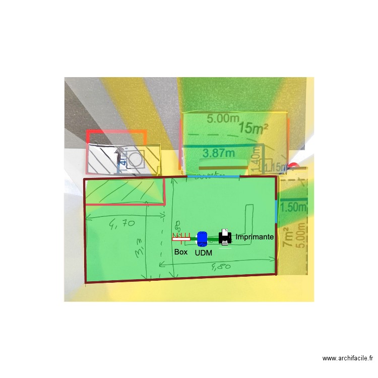 La petite dérive. Plan de 0 pièce et 0 m2