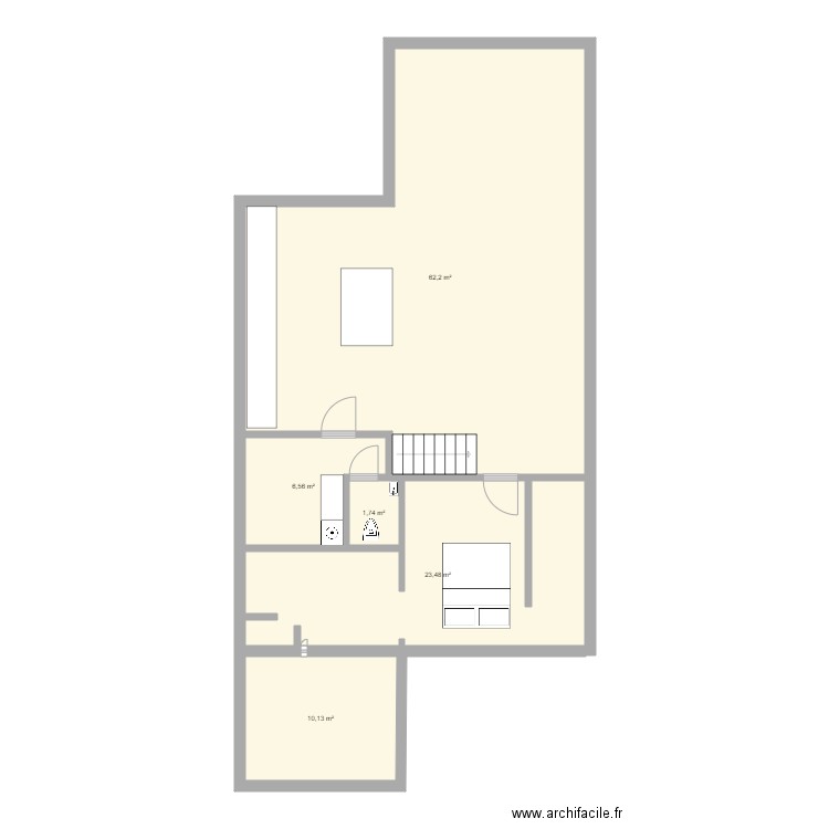 maison le cailar 2. Plan de 5 pièces et 104 m2