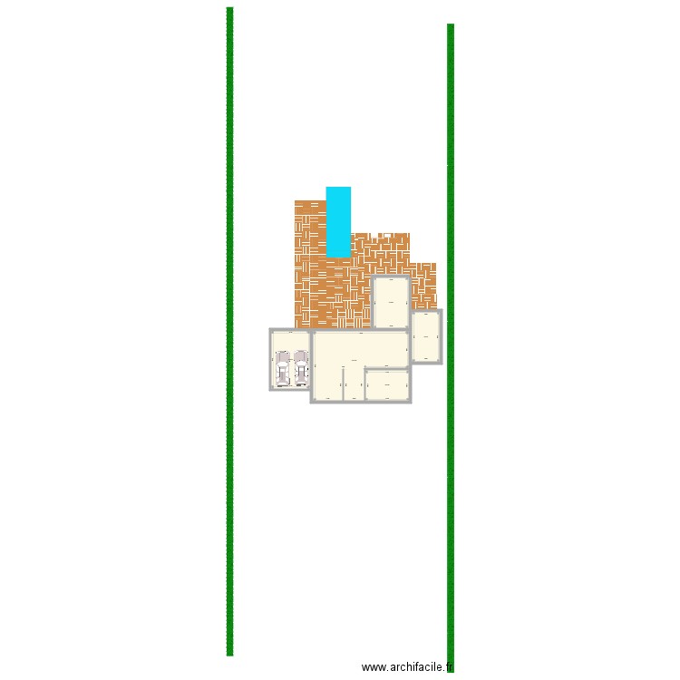 nic kat maison. Plan de 0 pièce et 0 m2