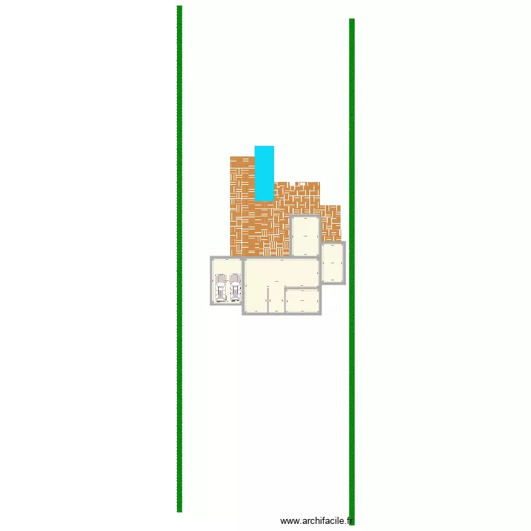 nic kat maison. Plan de 