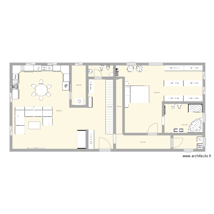 Villa 03. Plan de 0 pièce et 0 m2