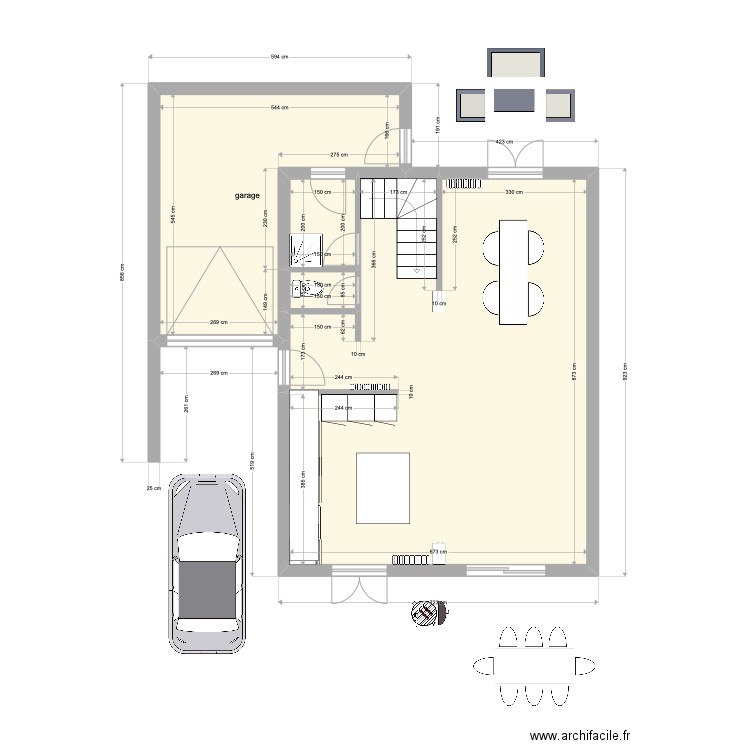 MAISON CHATELaudren futur 2. Plan de 0 pièce et 0 m2