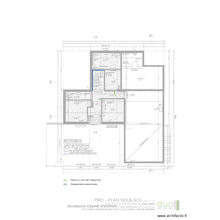 HEINT RDC. Plan de 0 pièce et 0 m2