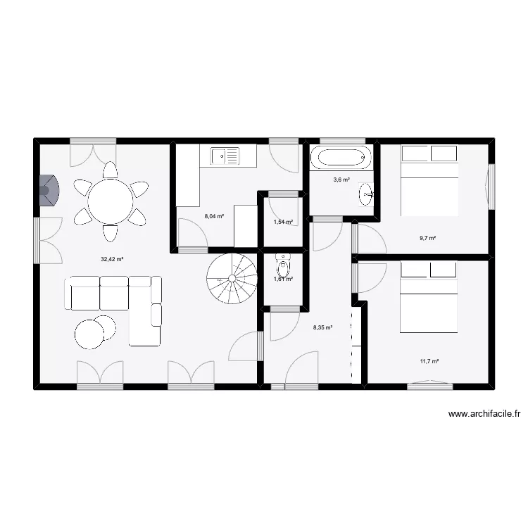anselme mary. Plan de 