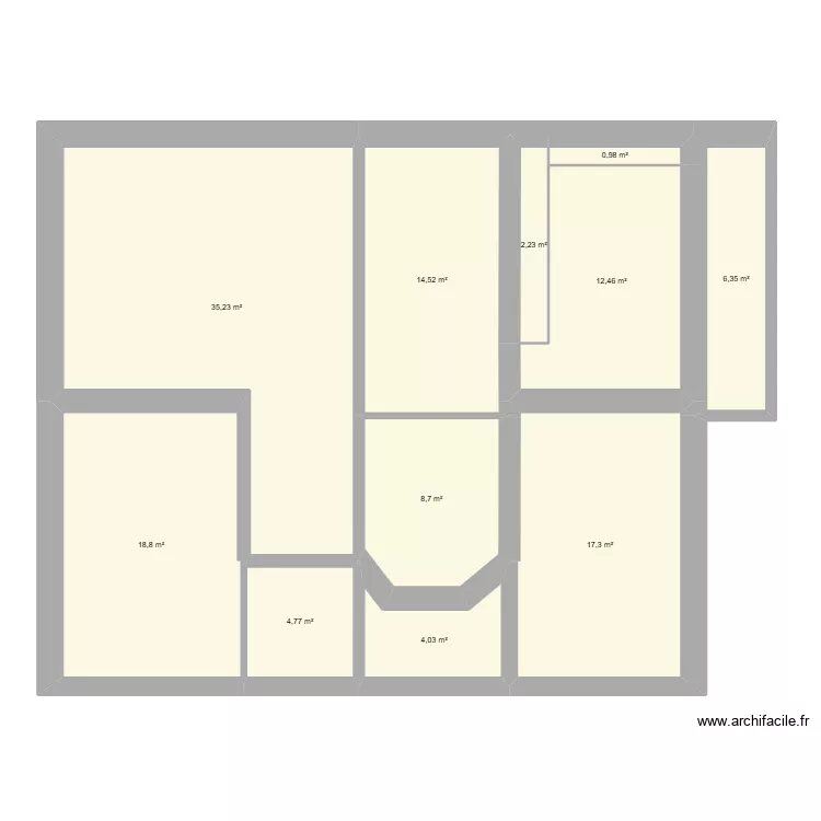 13  alphonse mairey. Plan de 